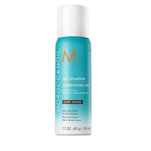 Moroccanoil Dry Shampoo for Dark Tones - Turquoise and White